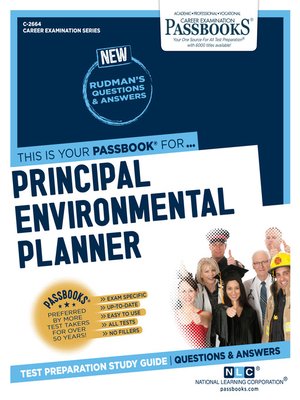 cover image of Principal Environmental Planner